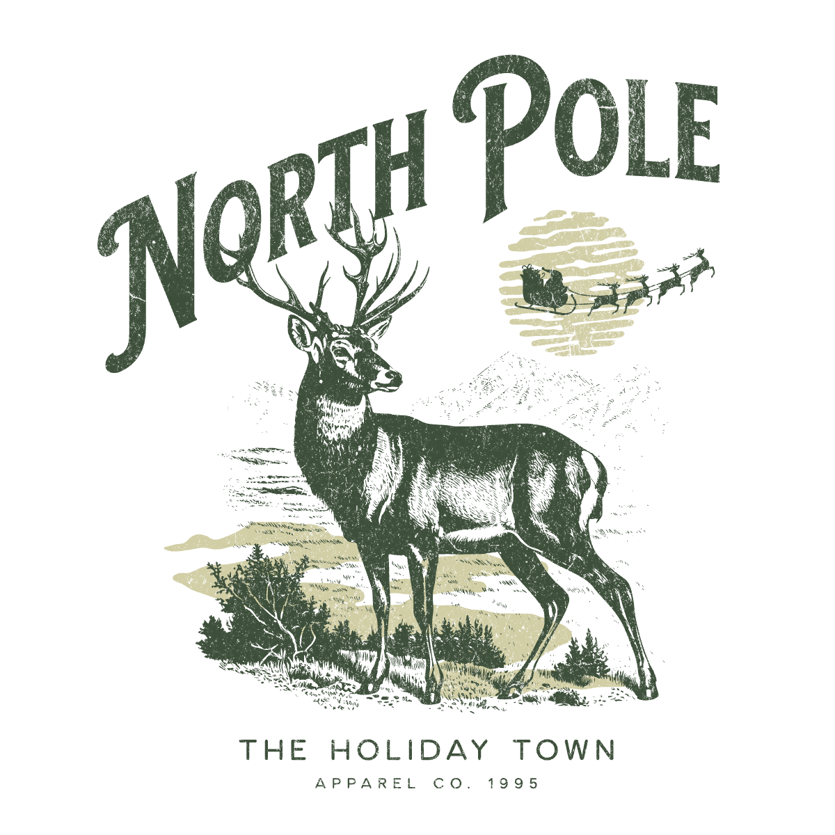 Png dear design for pod